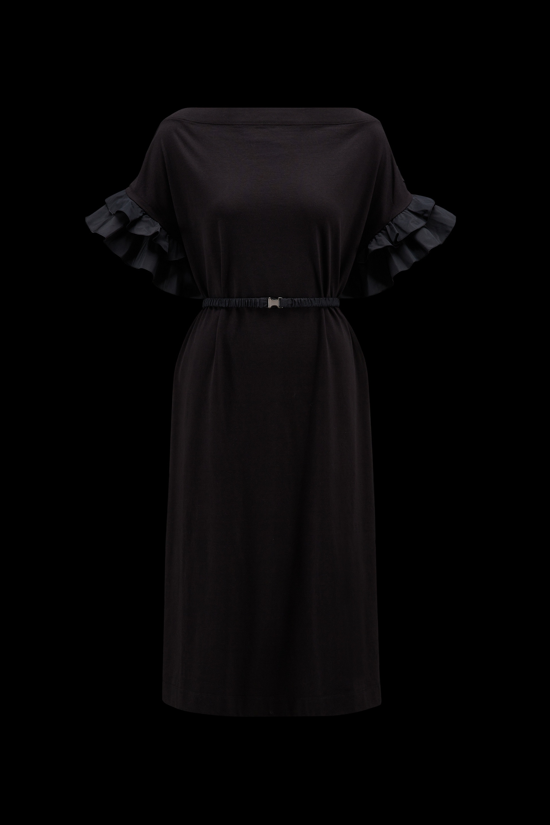 Ruffled Midi Dress - 1