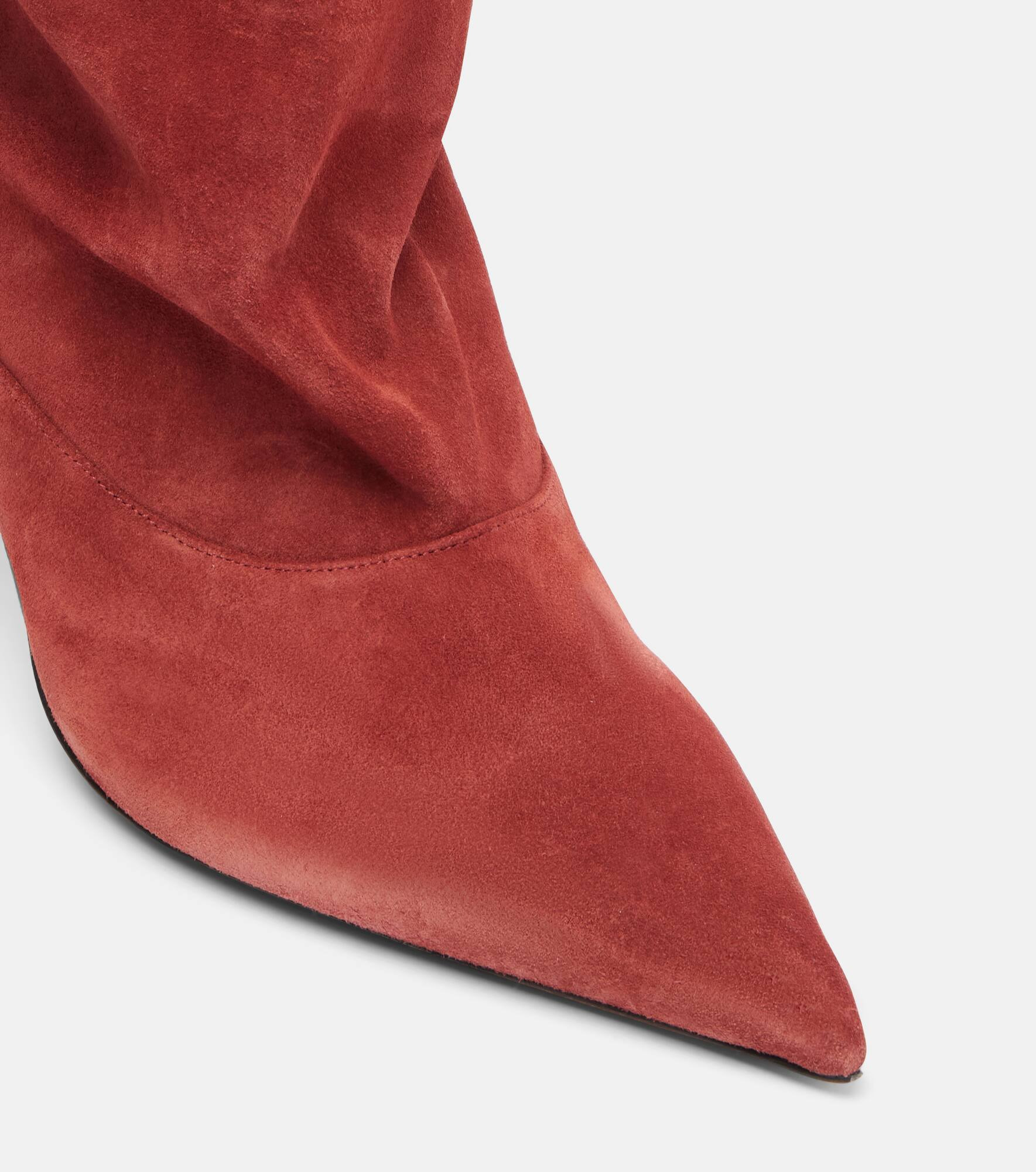 Ines 75 suede knee-high boots - 5