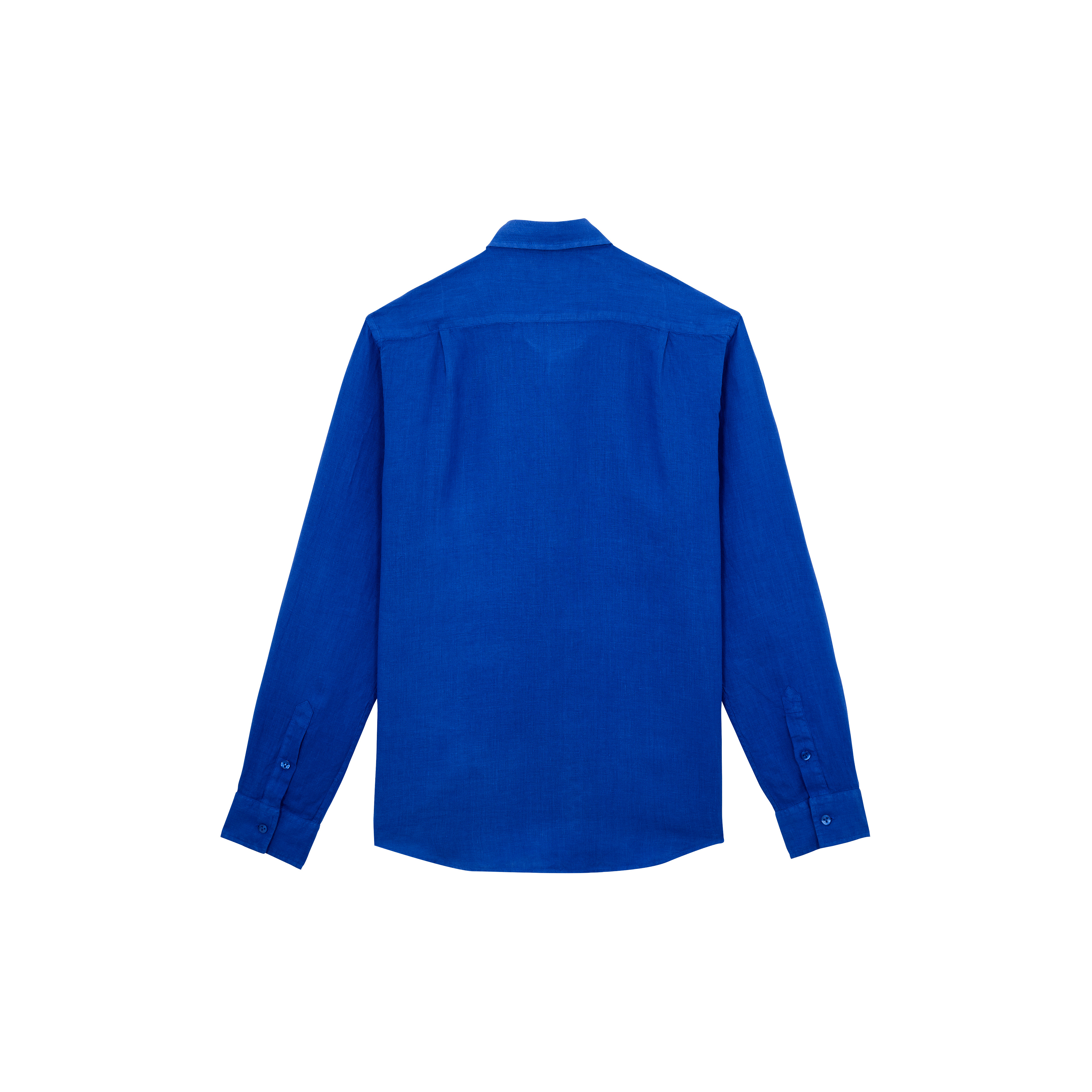 Men Linen Shirt Solid - 2