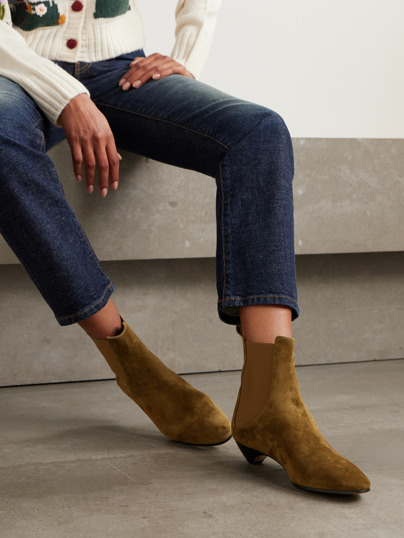 LE MONDE BÉRYL Allegra Suede Chelsea Boots outlook