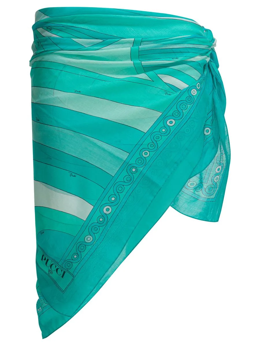 Pucci Pareo With Iride Print - 1