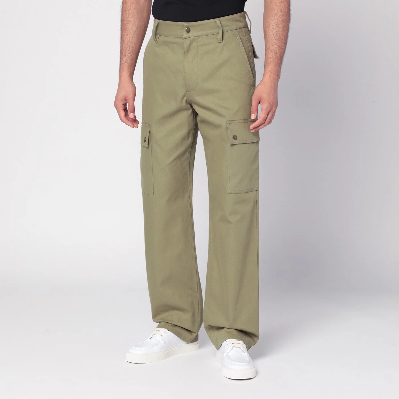 Khaki cargo pants - 1