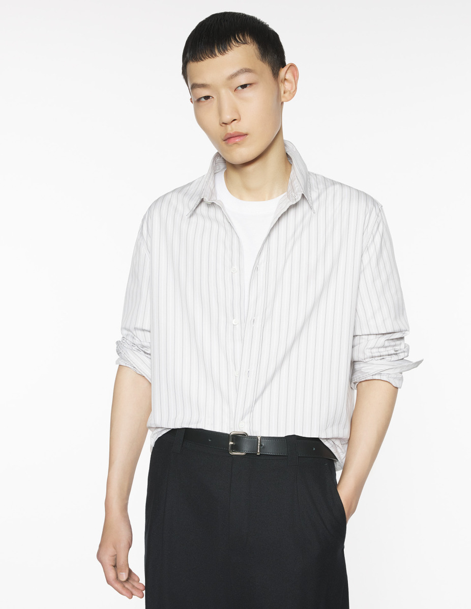 MAISON KITSUNE HANDWRITING CASUAL SHIRT - 3