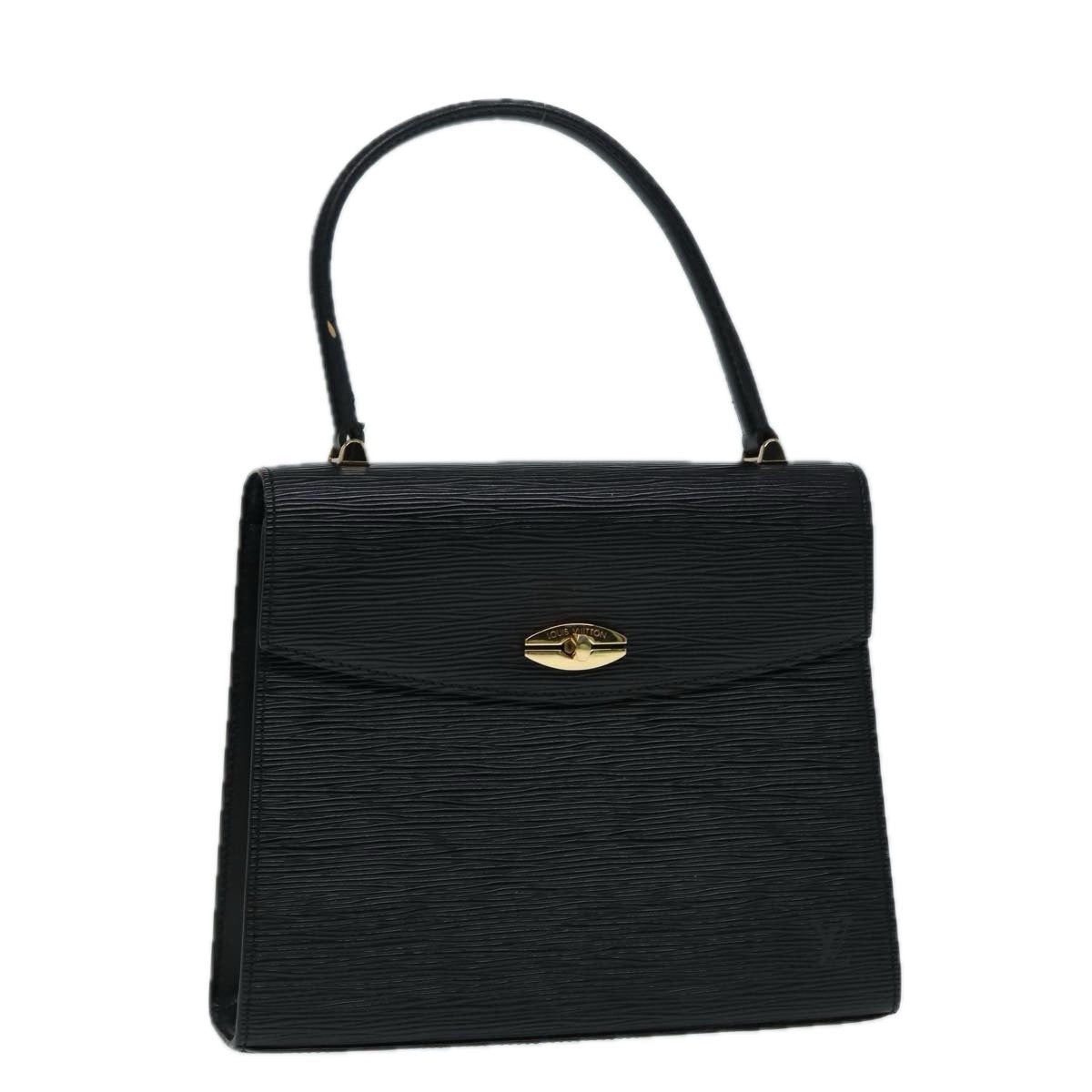 LOUIS VUITTON Epi Malesherbes Hand Bag Black M52372 - 1