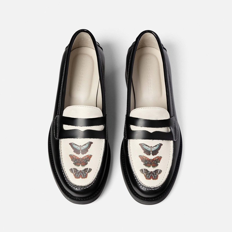 DUKE + DEXTER Wilde Butterfly Penny Loafer - Women's outlook