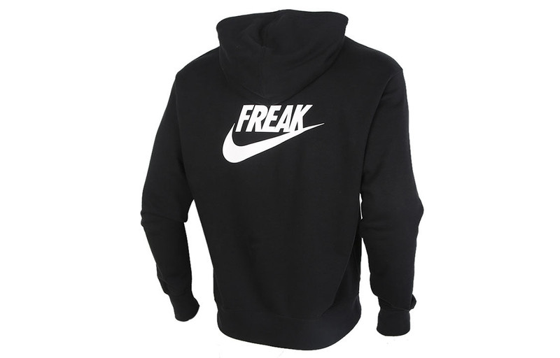 Nike Nike Giannis Solid Color Pullover hooded Alphabet Black CZ0440-010 outlook