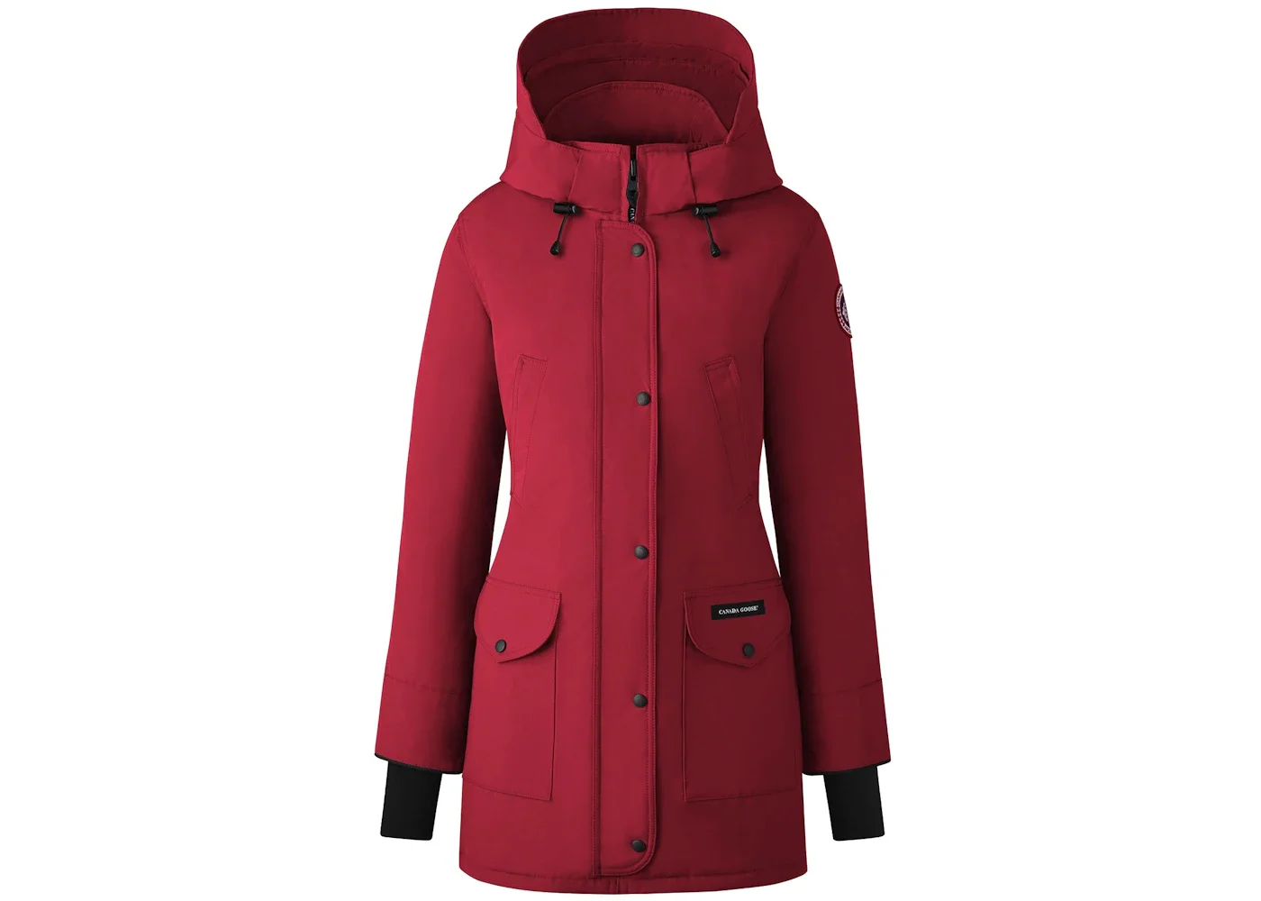 Canada Goose Women's Trillium Parka Heritage Jacket (Classic Fit) Red - 1