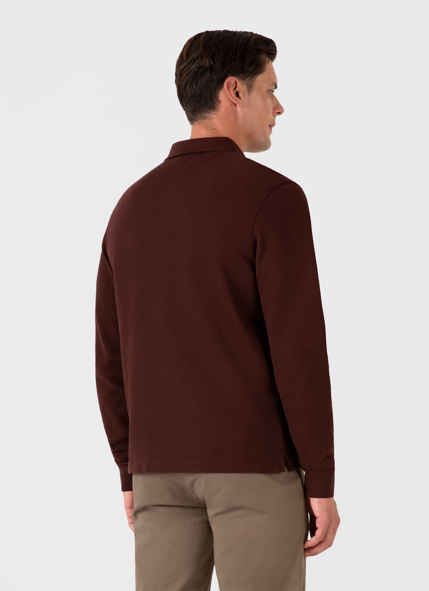 Loopback Polo Sweatshirt - 5