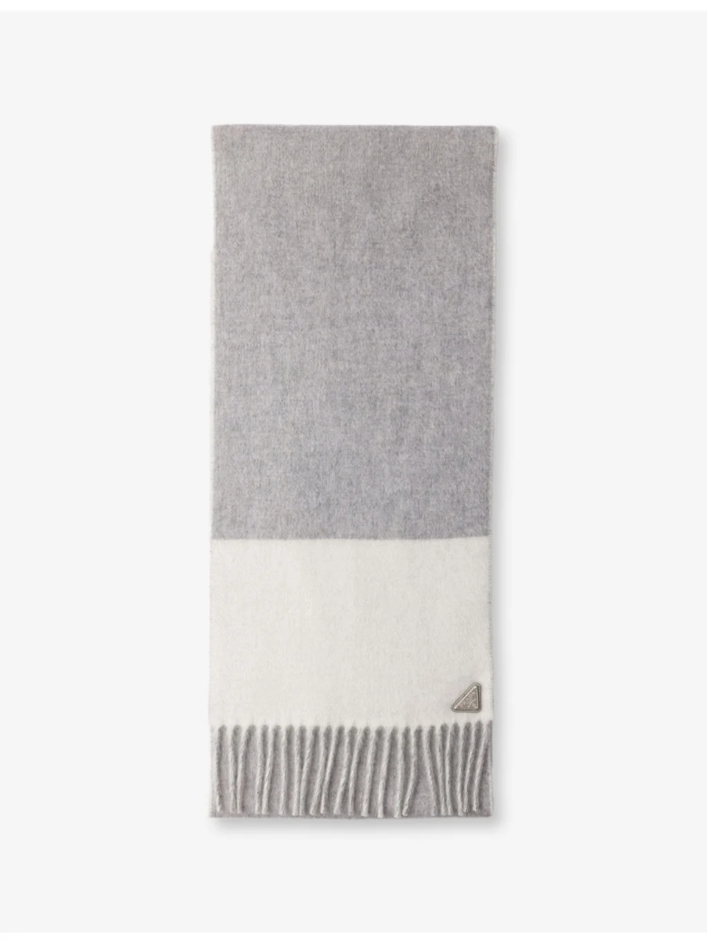 Colour-Block Cashmere Scarf - 1