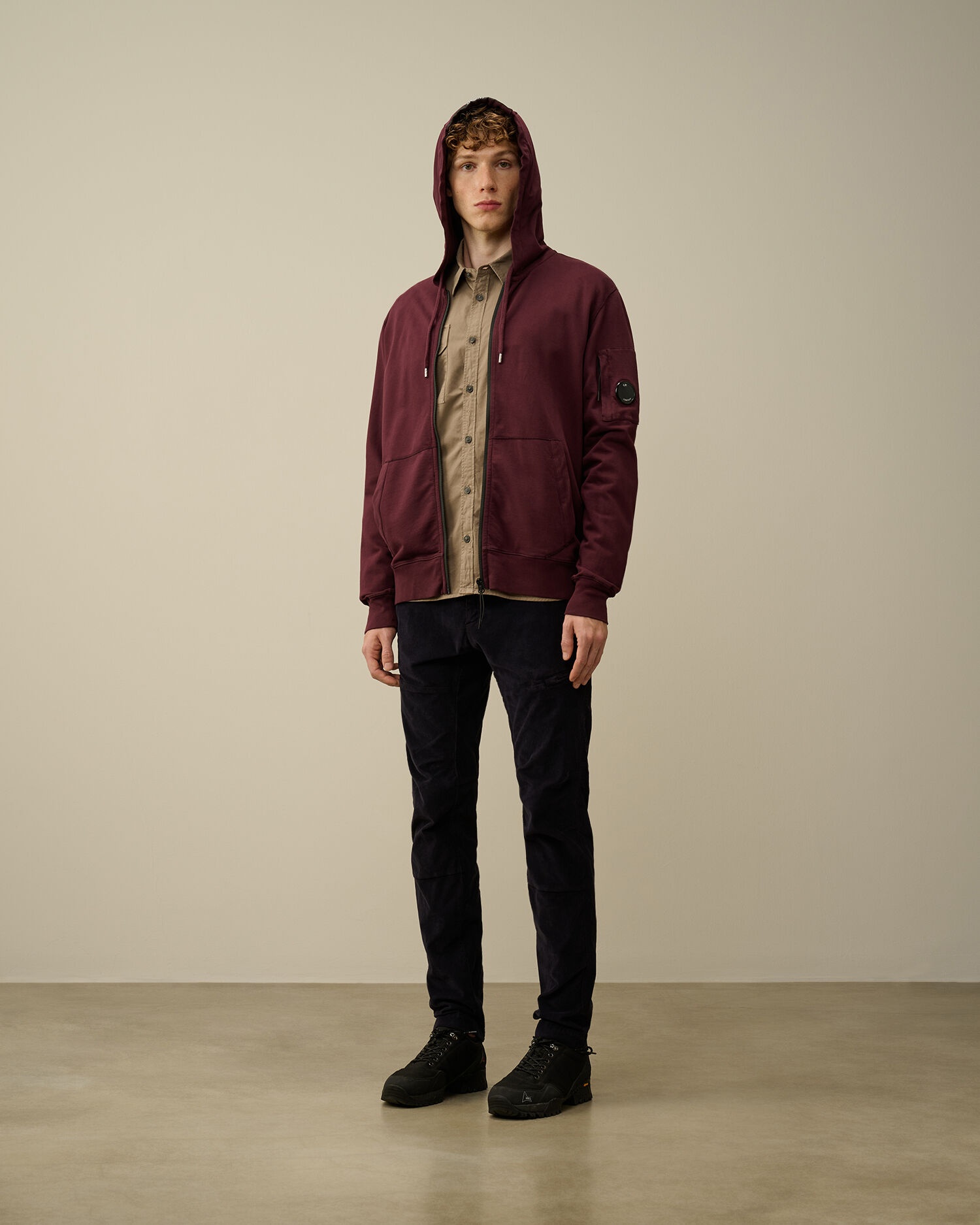 Organic Gabardine Buttoned Lens Shirt - 6