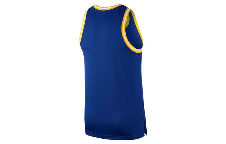 Nike Golden State Warriors Dri-FIT NBA Jersey Vest Blue BQ9336-495 - 2