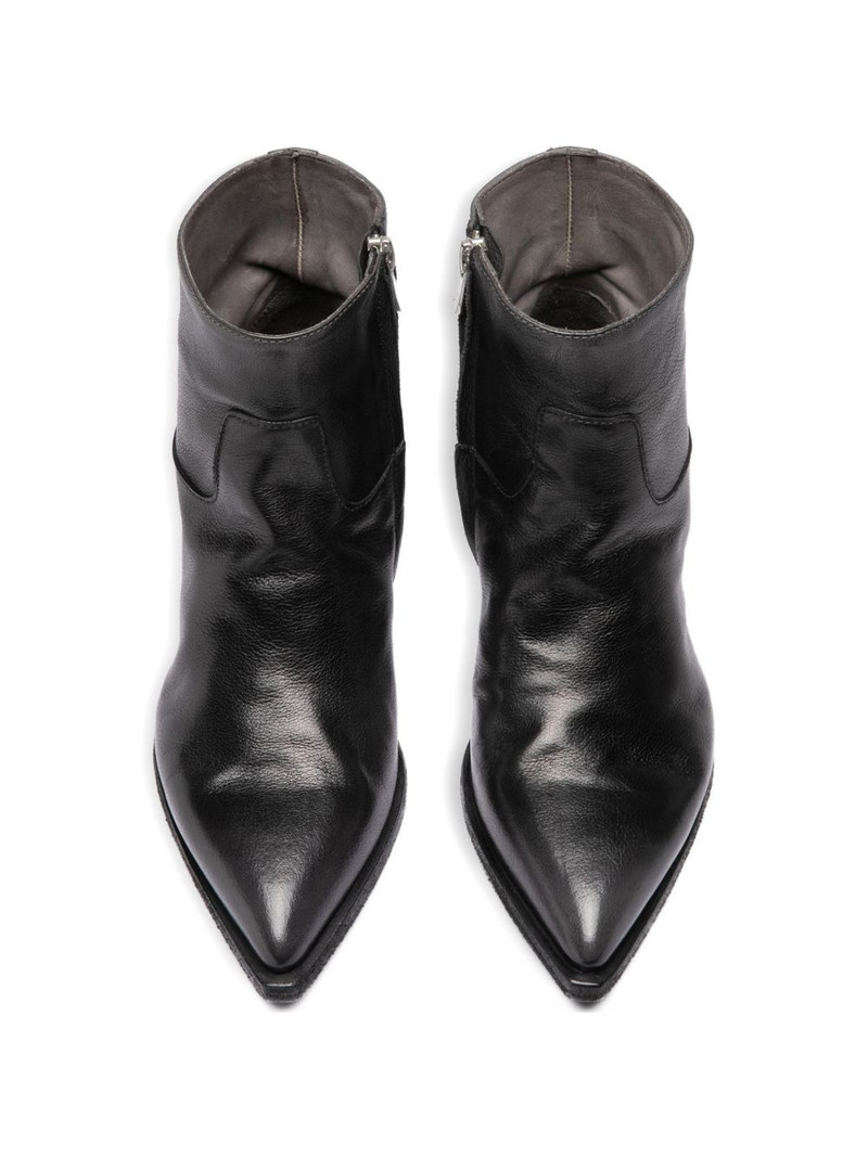 Noelie DD pointed-toe leather boots 3