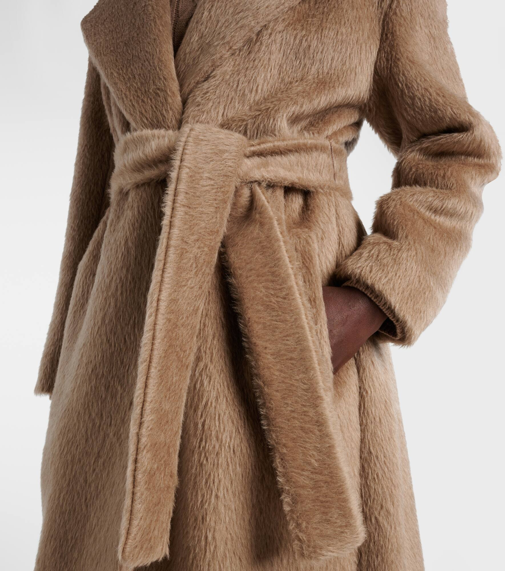 Eliana alpaca, wool, and cashmere blend coat - 5
