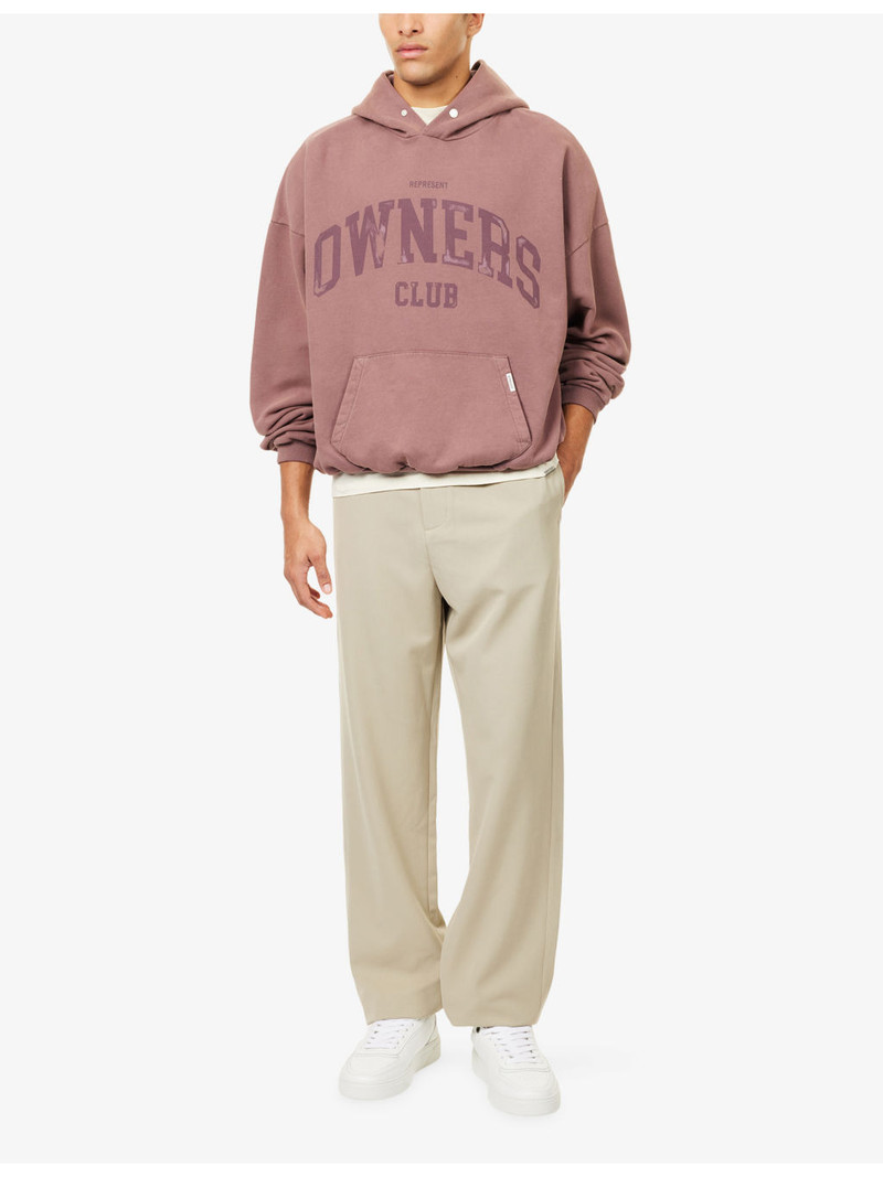 REPRESENT Big Owners Club Graphic-Print Cotton-Jersey  Hoody outlook