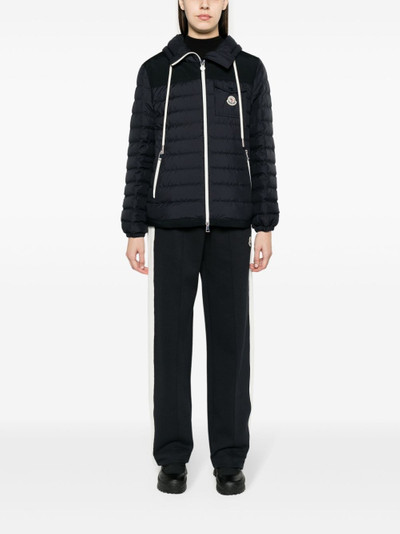 Moncler hooded down puffer jacket outlook