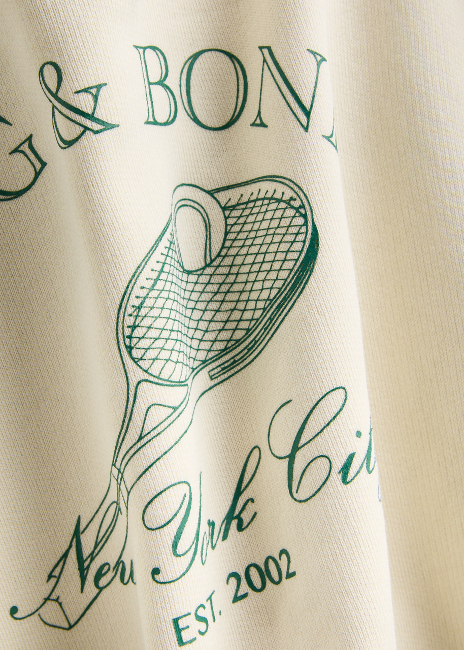 Rag & Bone Logo Printed Cotton-blend Sweatshirt - 5