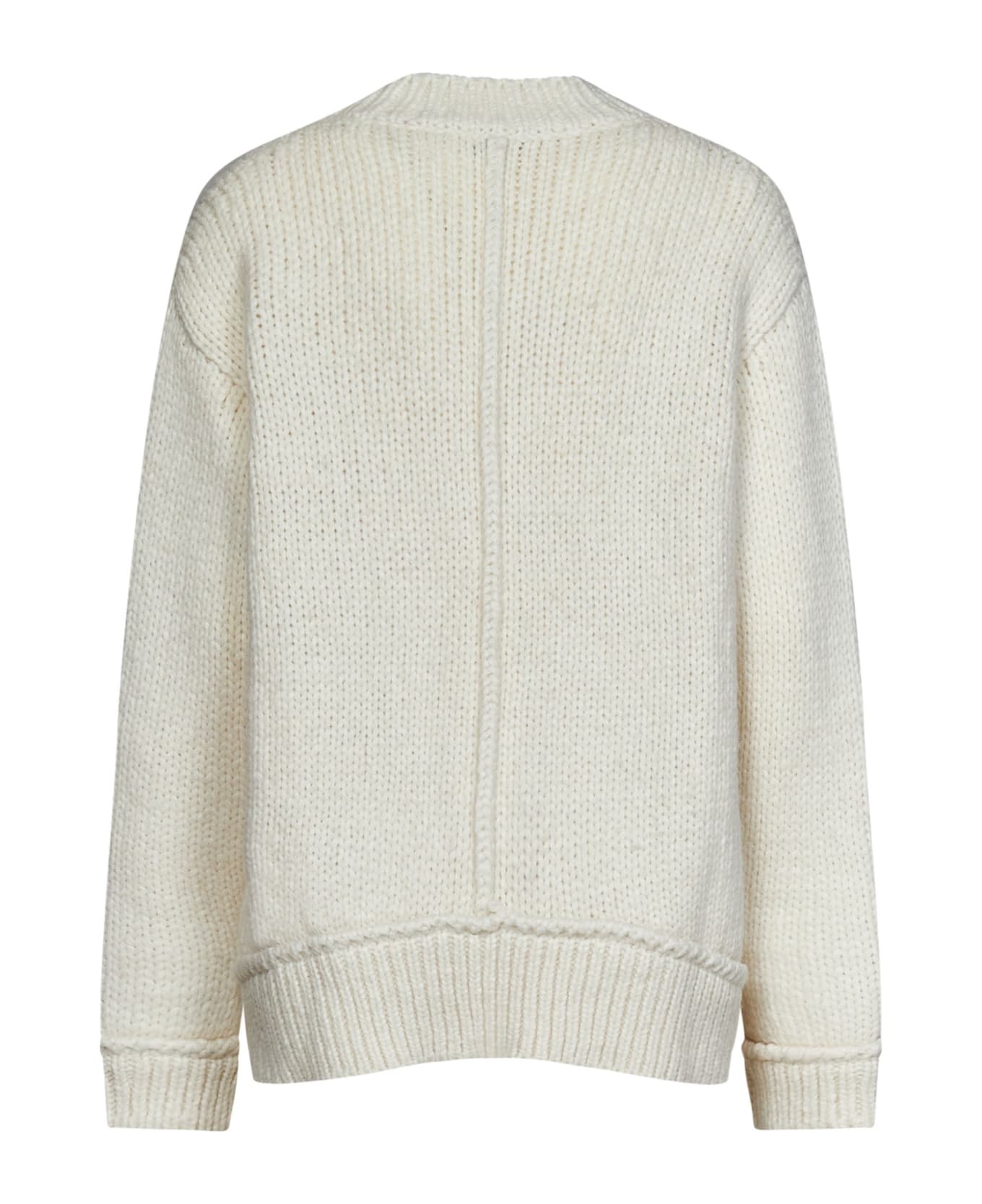 V-neckline Sweater - 2