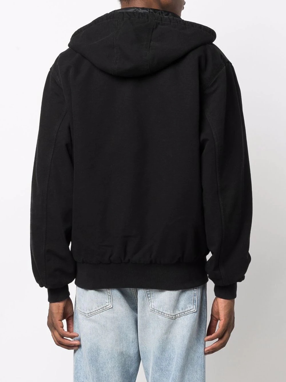 zip front hoodie - 4