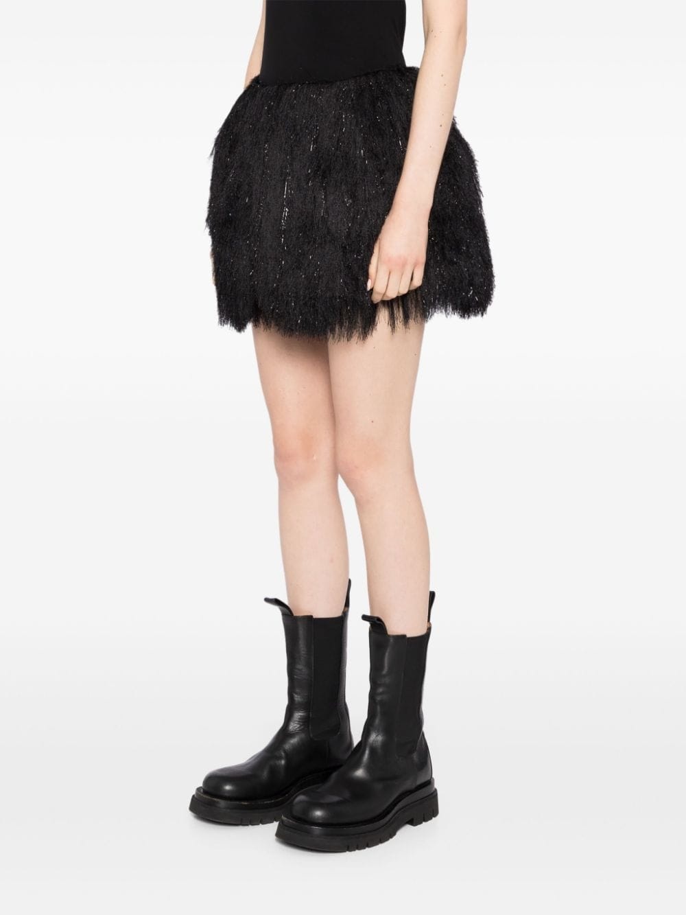 fringed shorts - 3