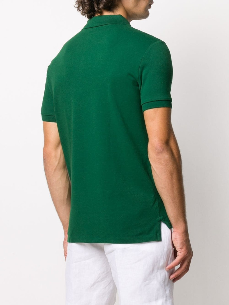 embroidered logo polo shirt 4