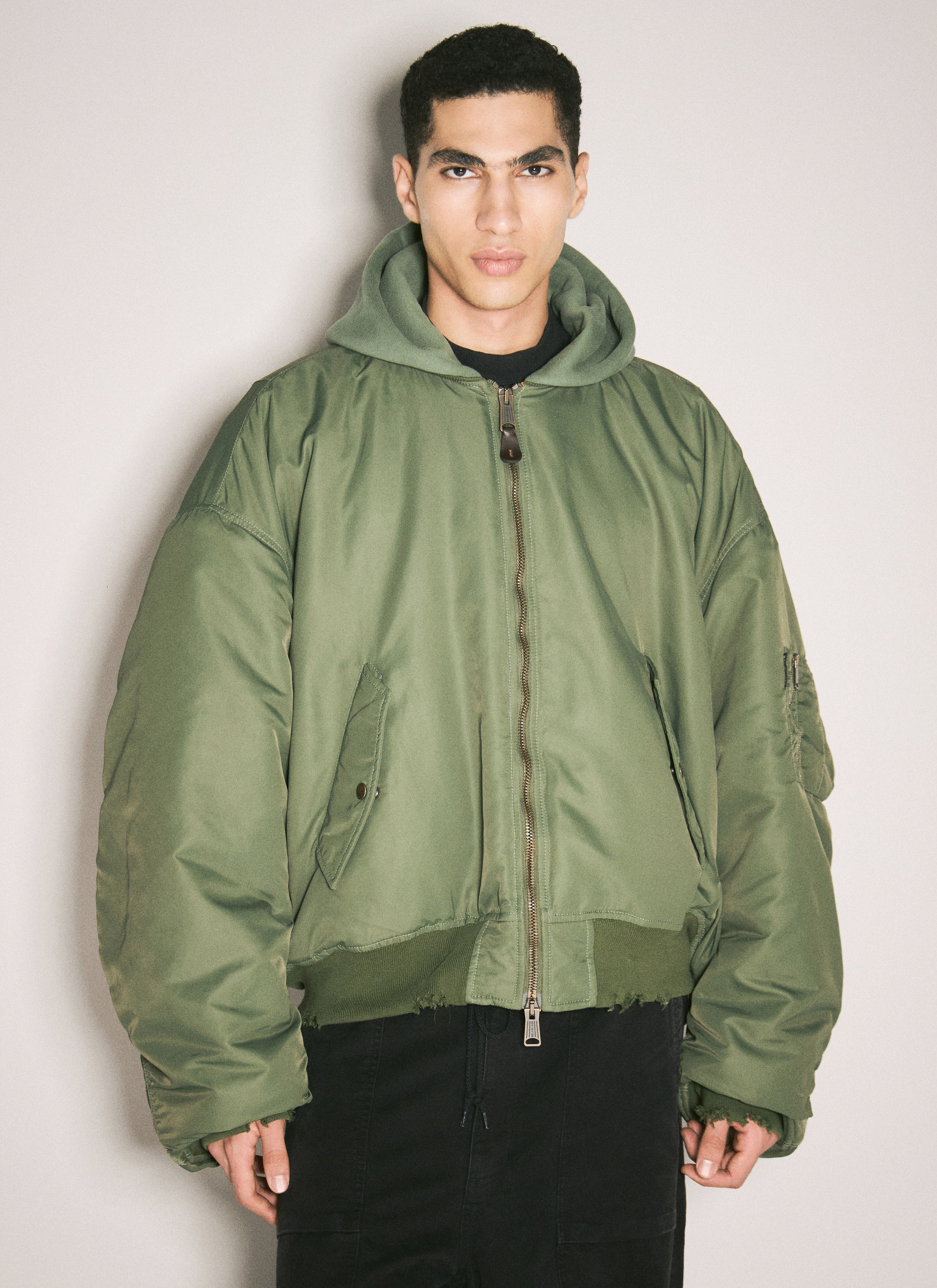 ブルゾン Balenciaga Draped Bomber Jacket BALENCIAGA | Padded Oversized Bomber Jacket | Men | Lane