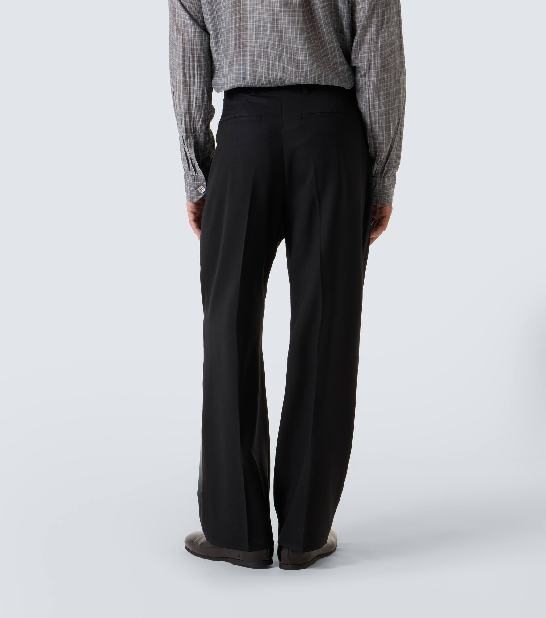 Borrowed wool chinos - 4