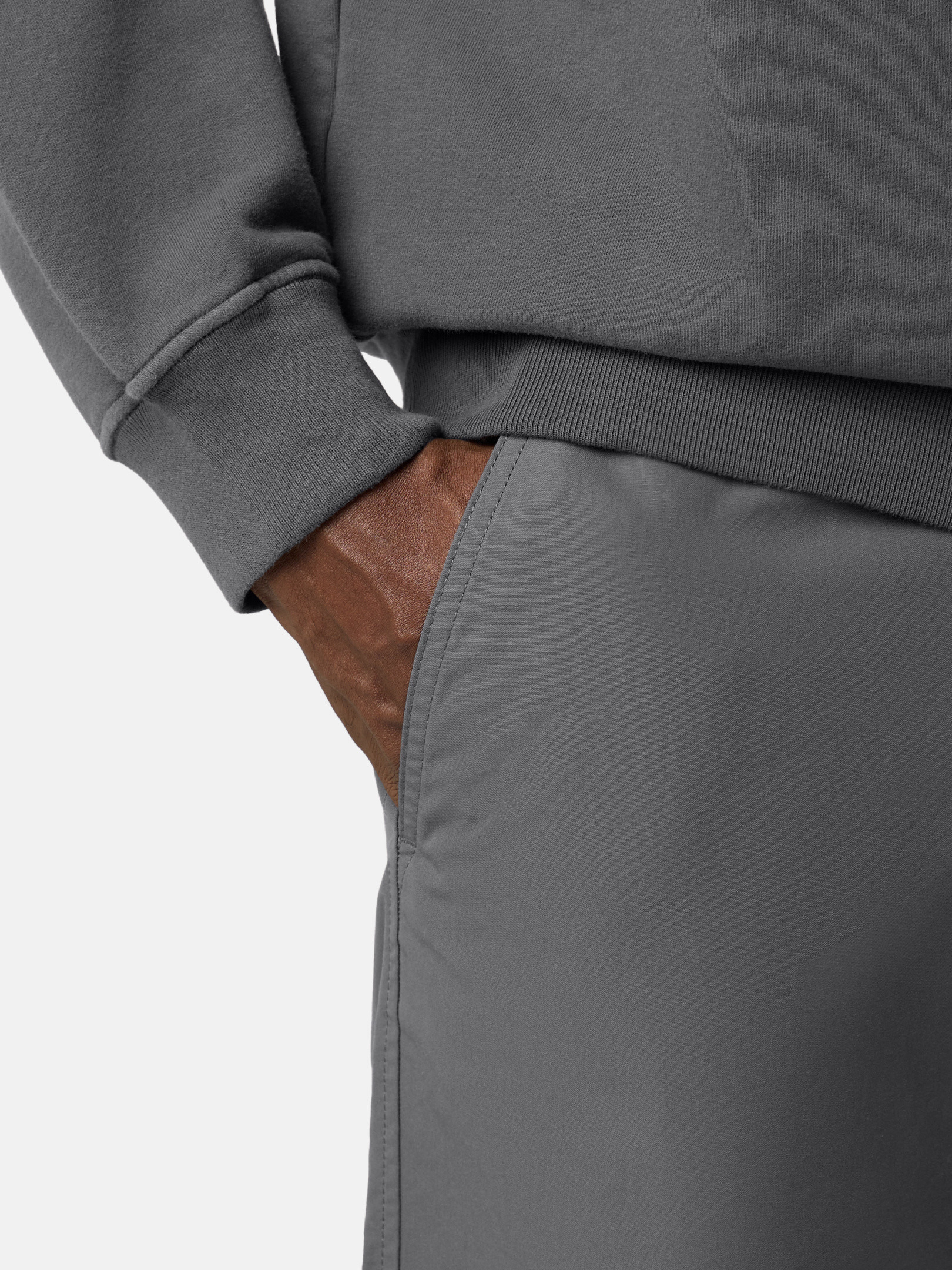3100047 WEATHERPROOF COTTON CANVAS_STONE ISLAND GHOST - 4