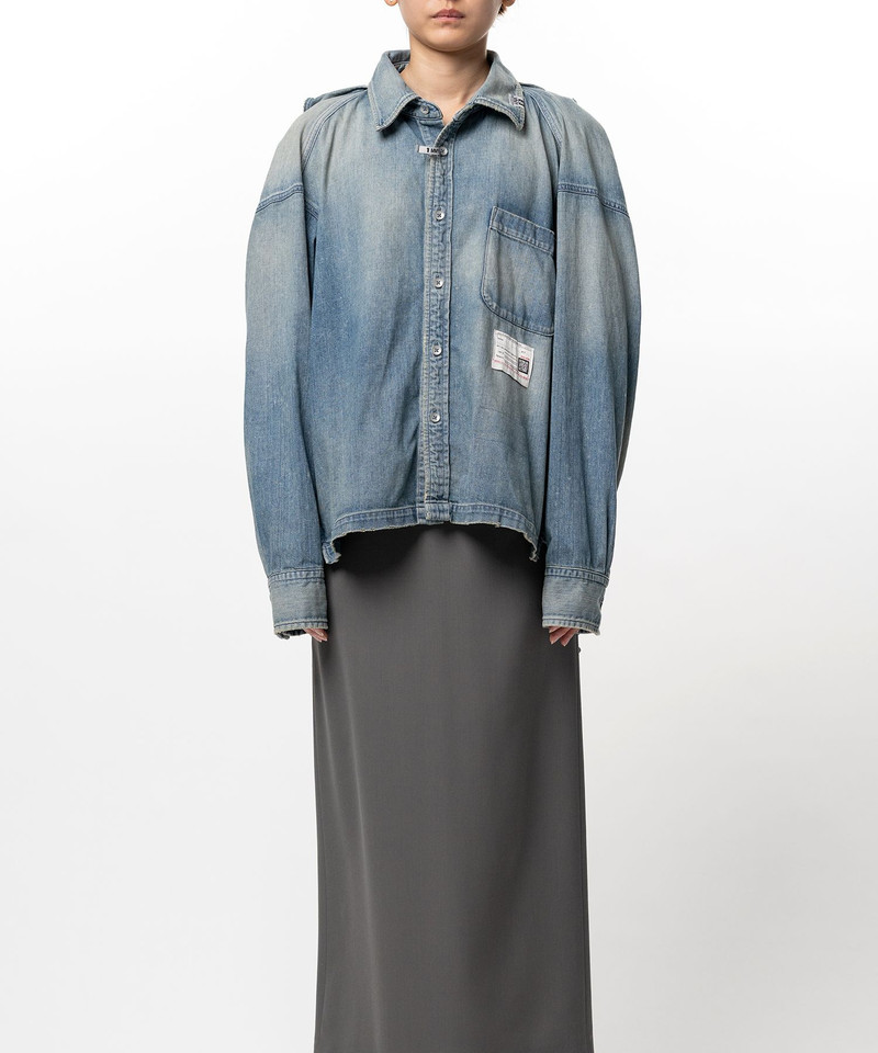 Maison MIHARAYASUHIRO Vest Combined Denim Shirt outlook