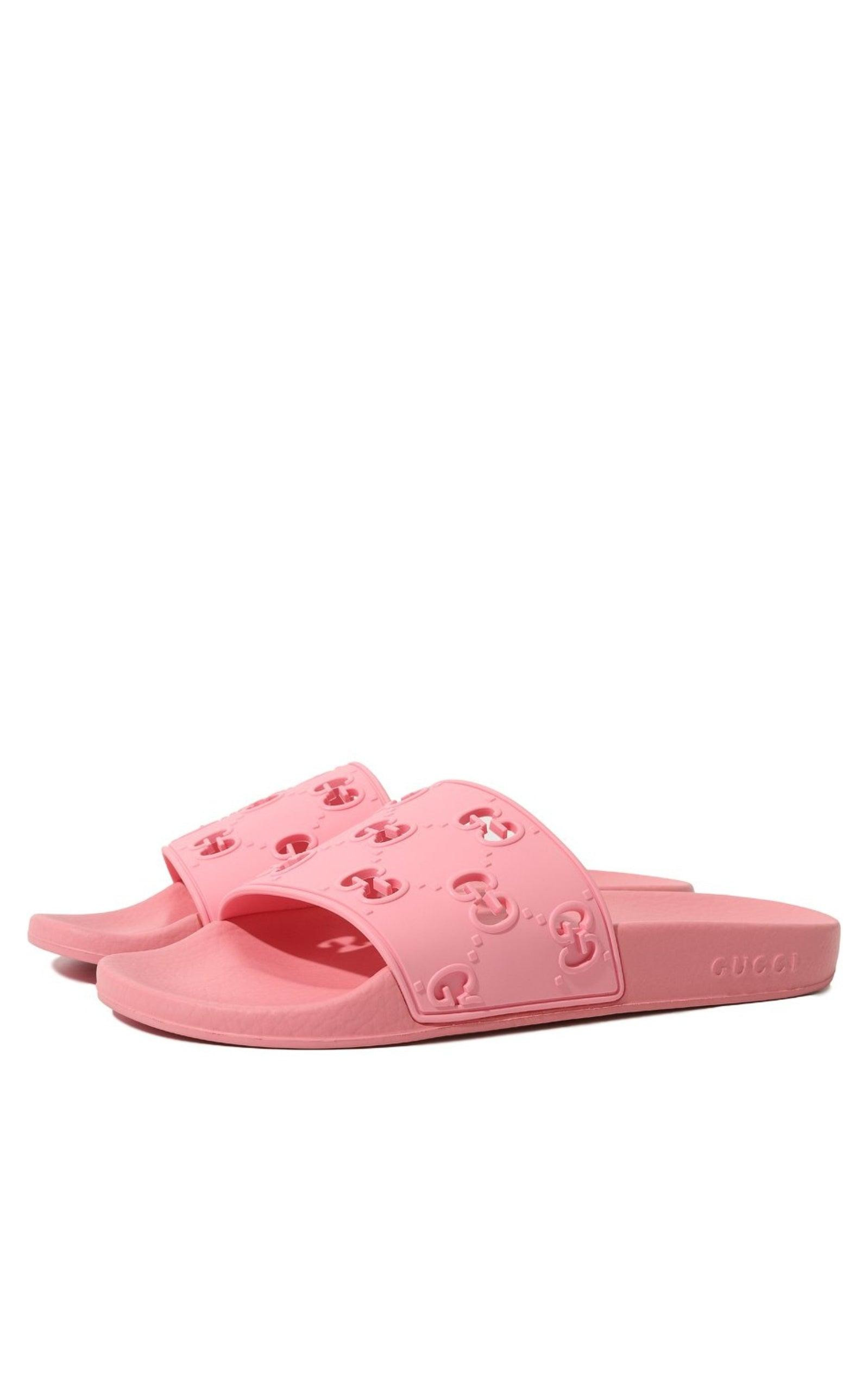 Rose GG Slide Sandal - 6