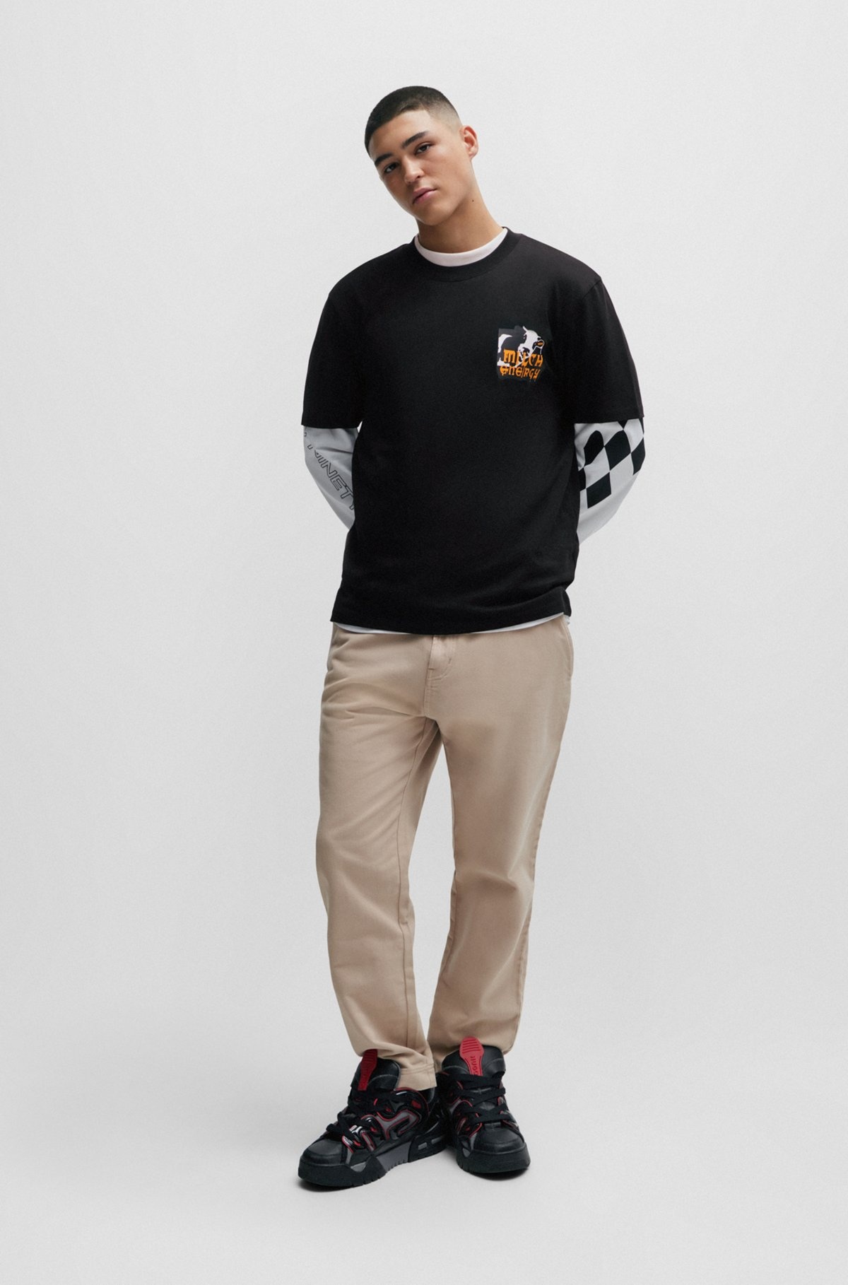 RELAXED-FIT T-SHIRT IN WITH SEASONAL ARTWORK - 4