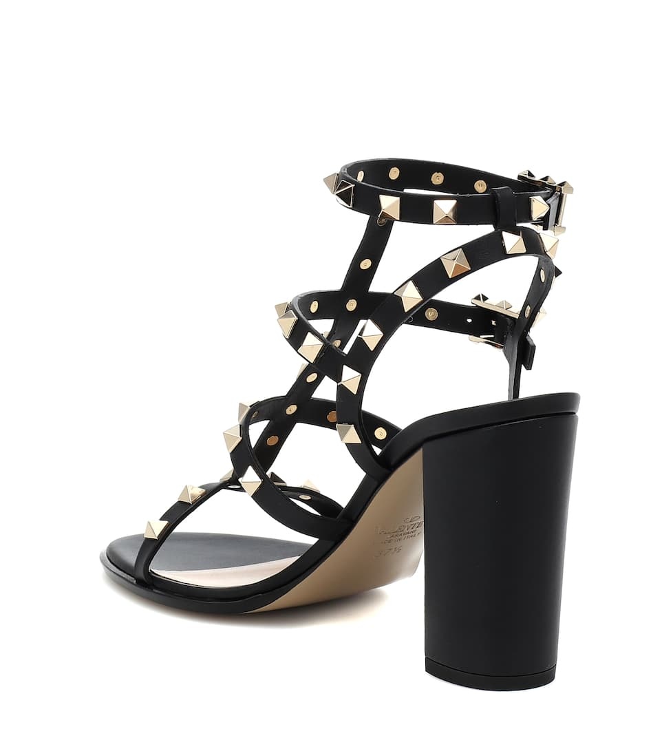 Valentino Garavani Rockstud leather sandals - 3