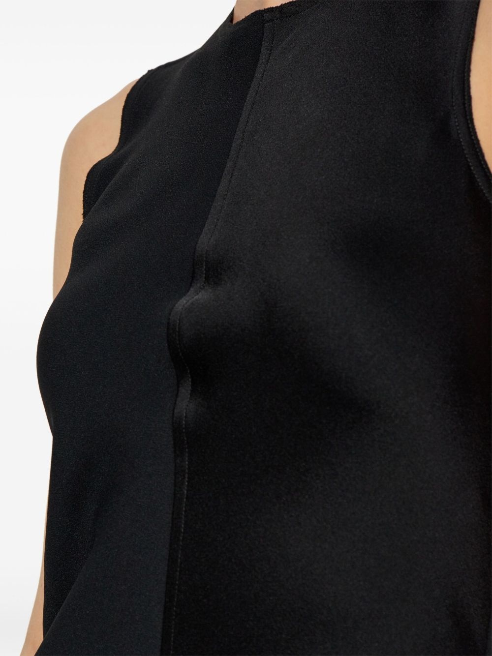sleeveless midi dress - 5