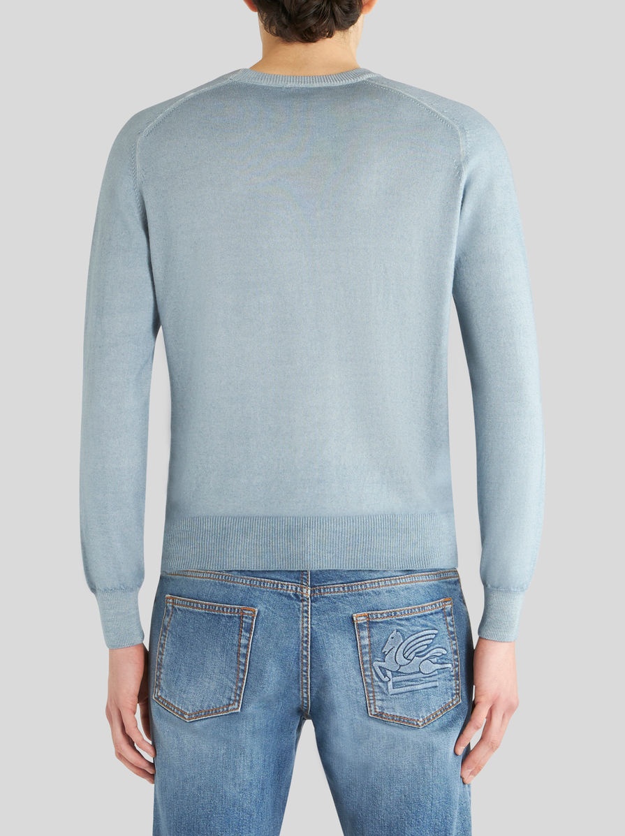 WOOL JUMPER WITH LOGO - 4