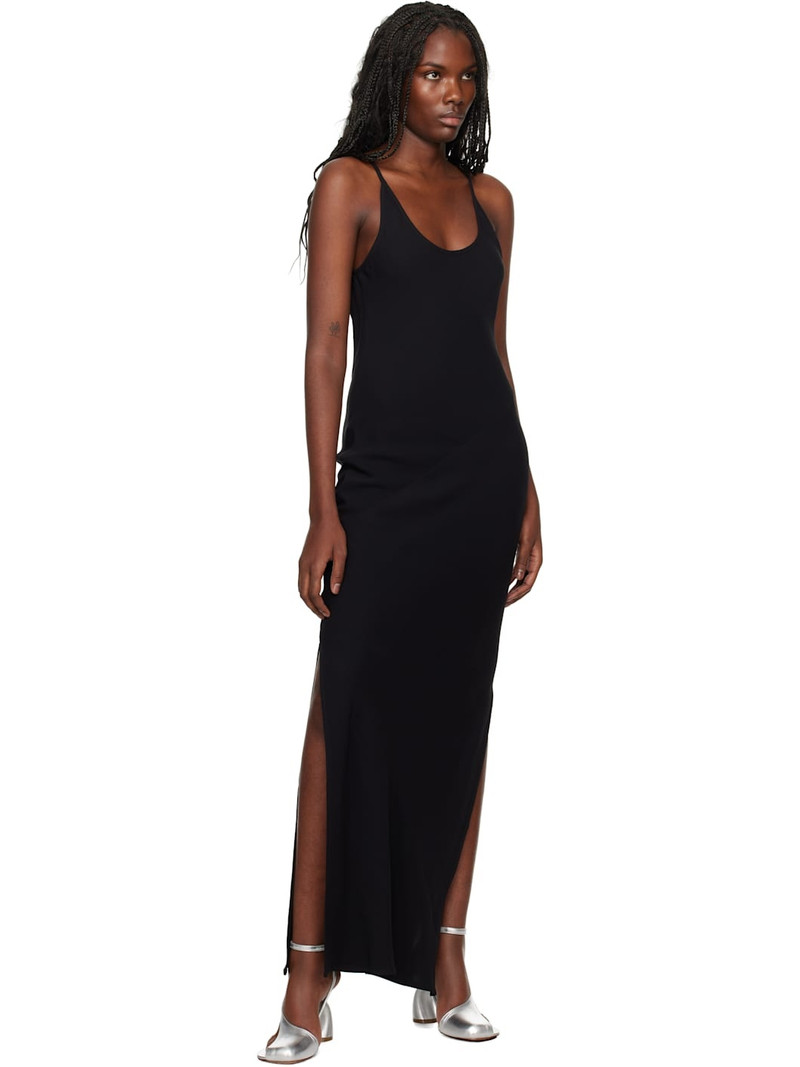 Paris Georgia Black Elemental Mala Slip Maxi Dress outlook