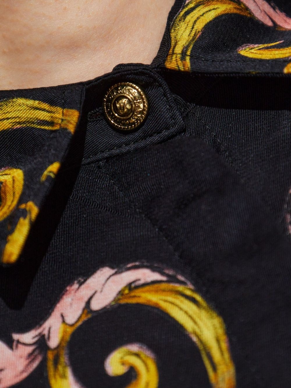 Outline Barocco-print shirt - 5