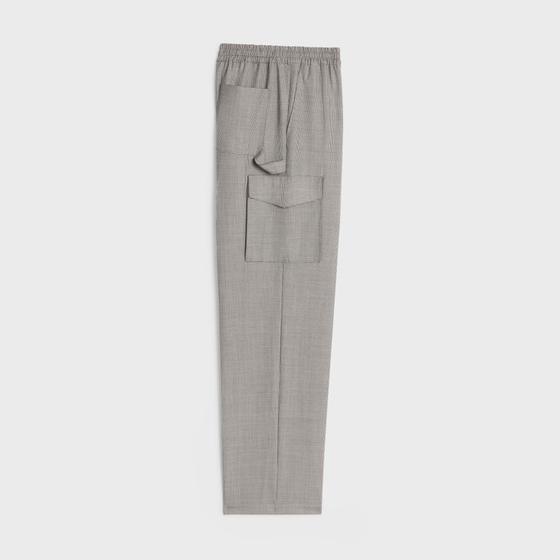CELINE cargo pants in wool fabric outlook