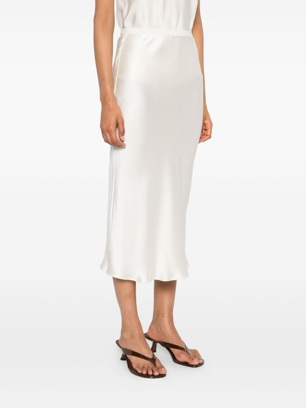 silk high-rise skirt - 3