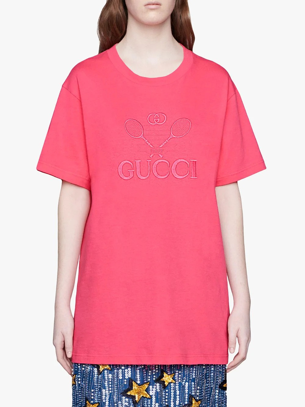 T-shirt with Gucci Tennis - 3