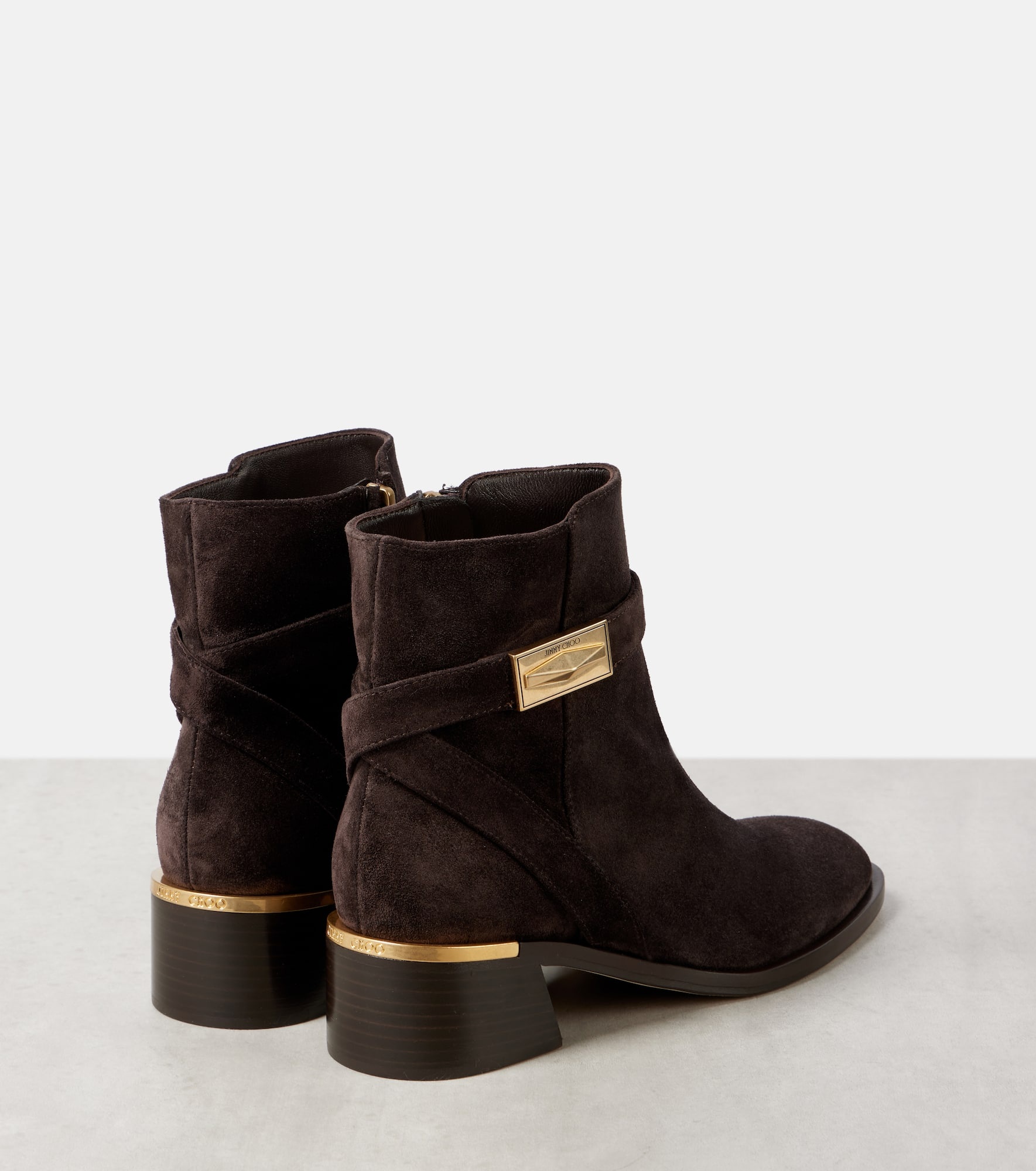 Diantha 45 suede ankle boots - 3