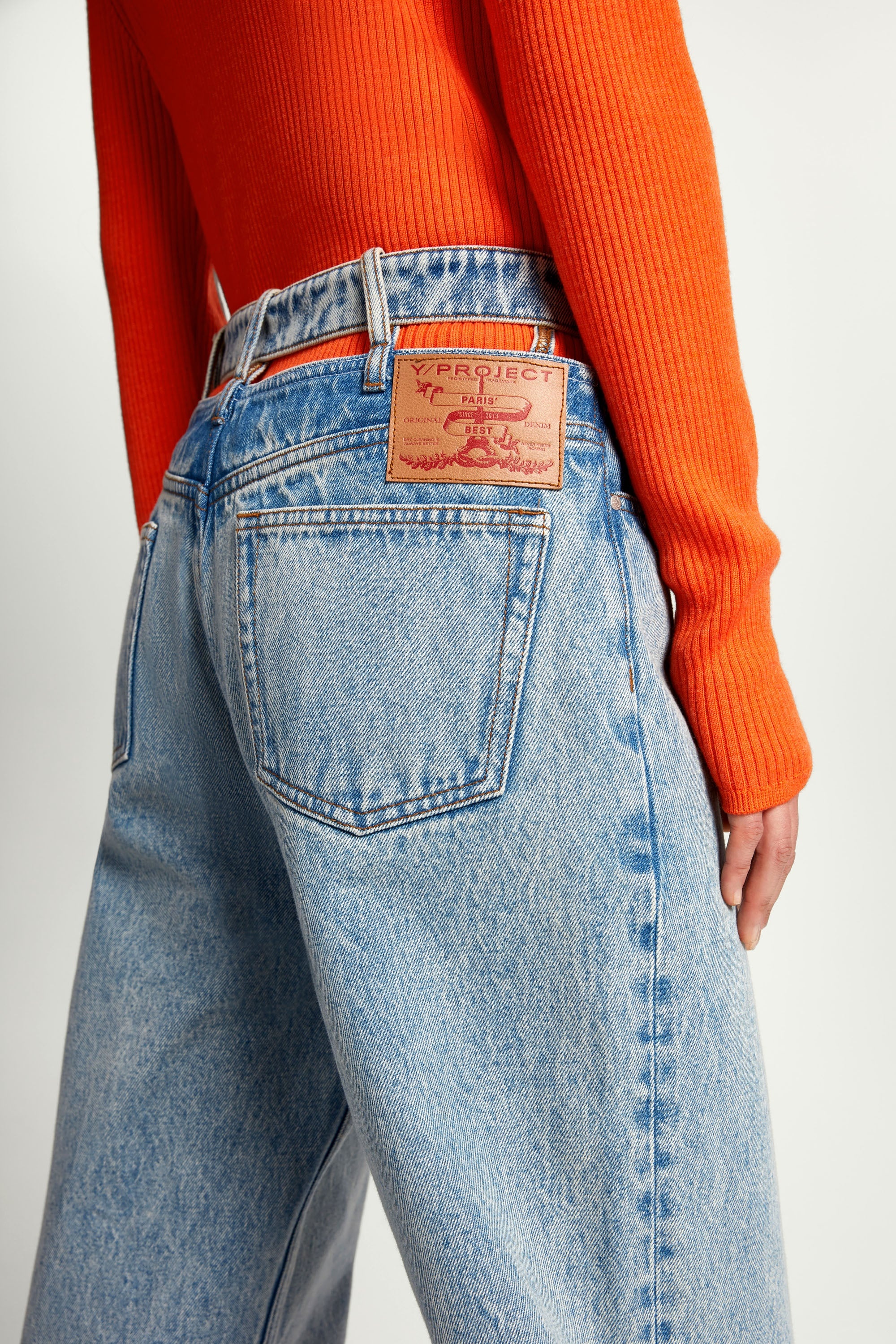 Y Belt Jeans - 8