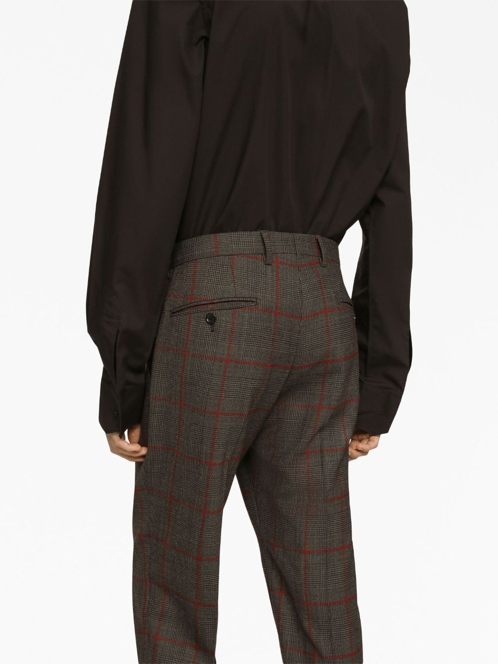 double-breasted three-piece suit - 7