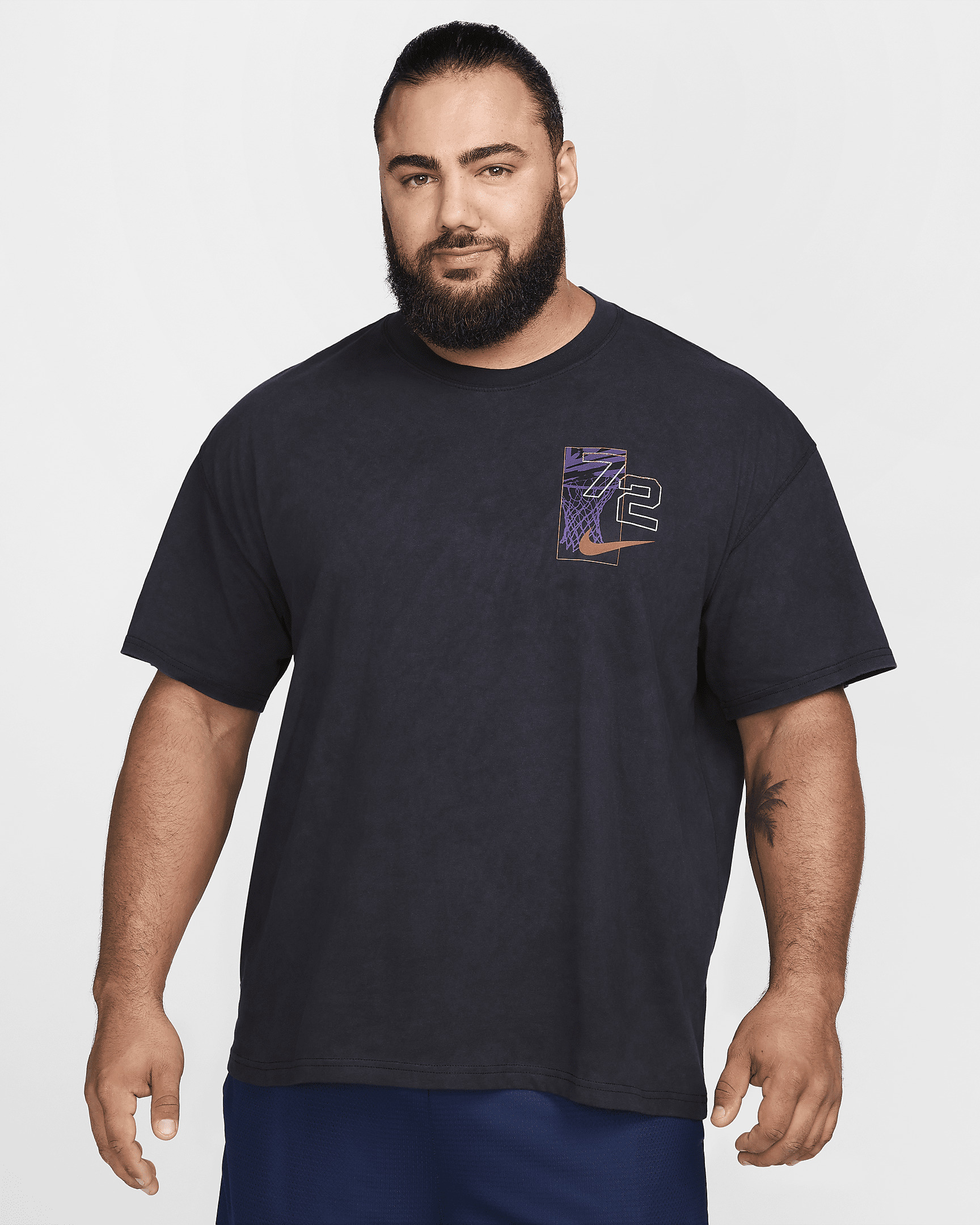Nike Men's Max90 Basketball T-Shirt - 7