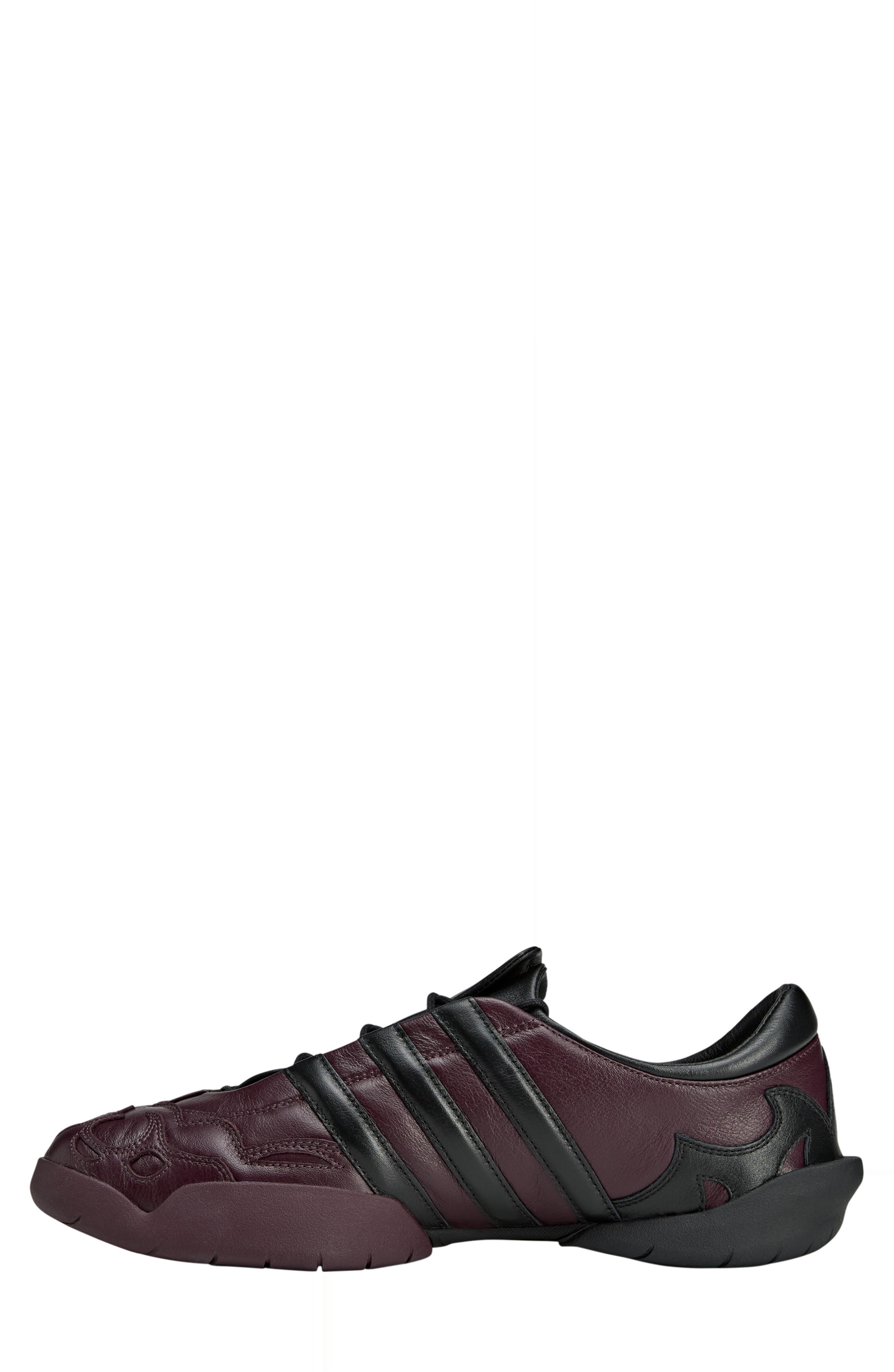 Y-3 Gender Inclusive Regu Sneaker in Black/Shadow Maroon at Nordstrom - 6