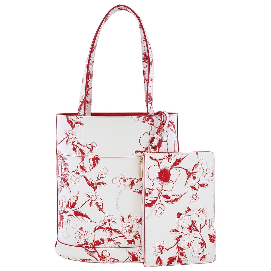Ferragamo North-South Floral Print Tote Bag - 3