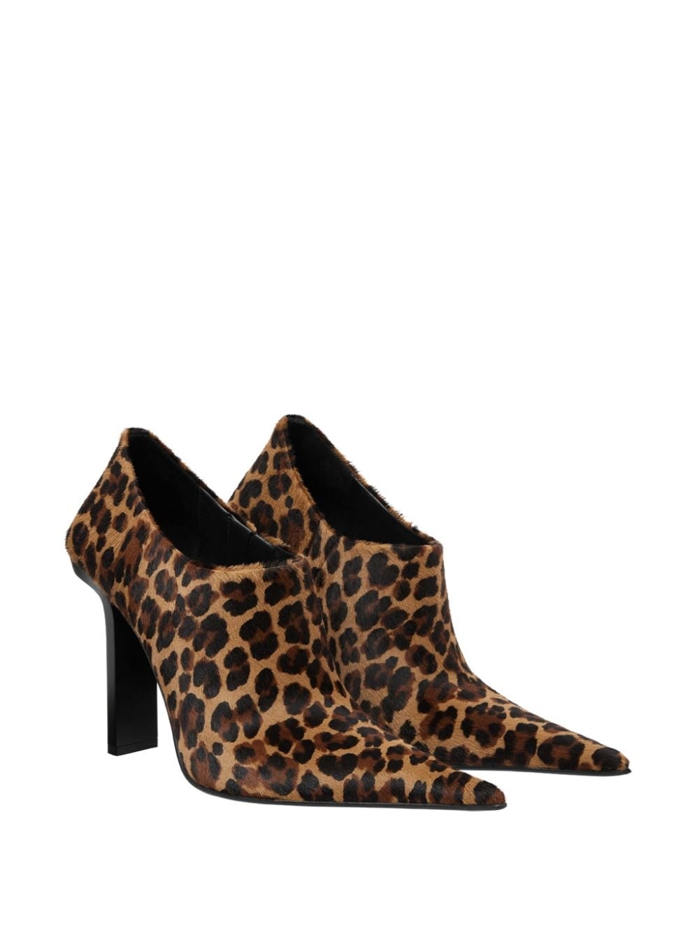 leopard-print boots - 2