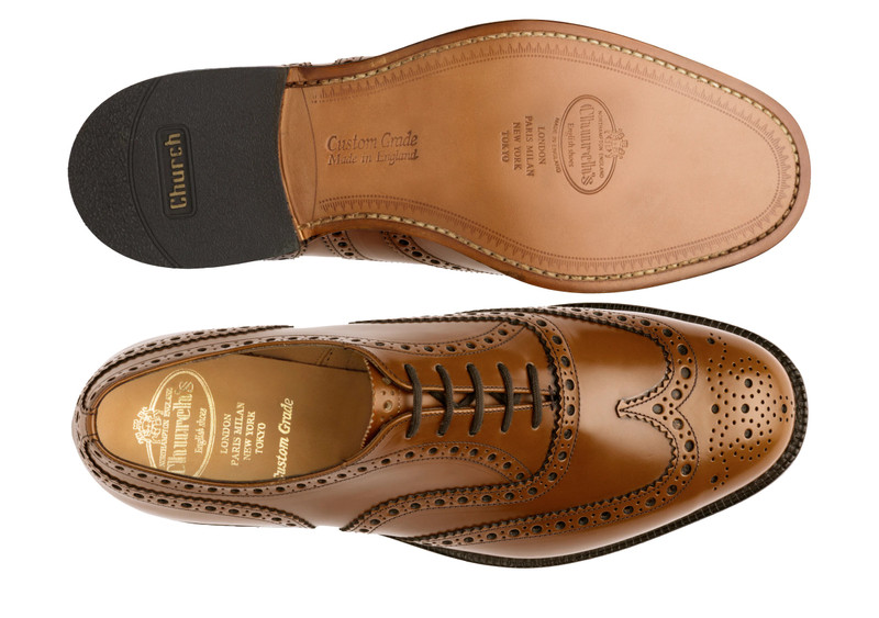 Burwood
Polished Binder Oxford Brogue Sandalwood 3