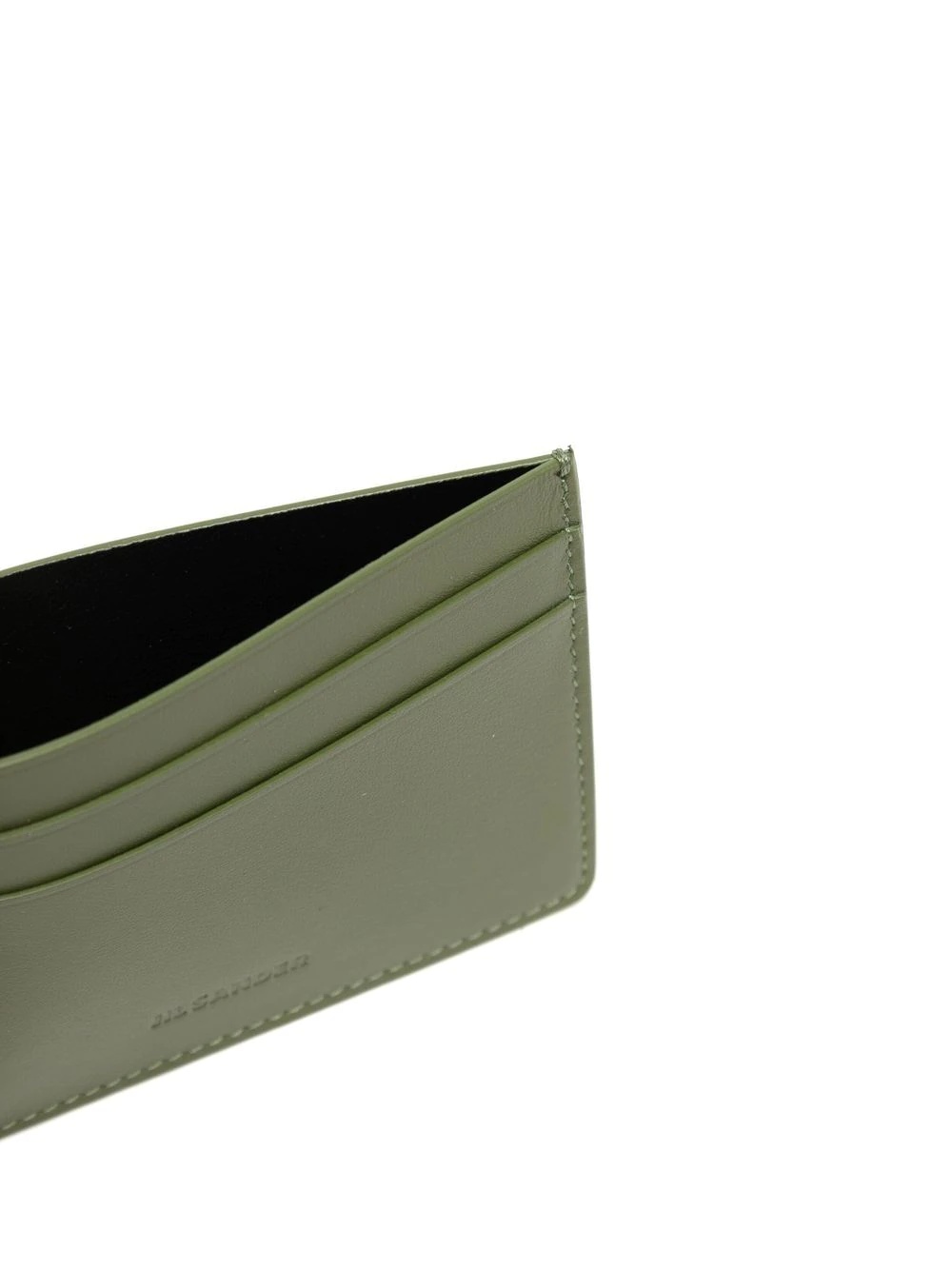 embossed-logo detail card holder - 3