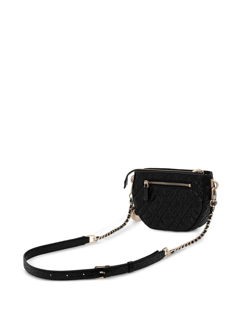 GUESS USA quilted charm shoulder bag outlook