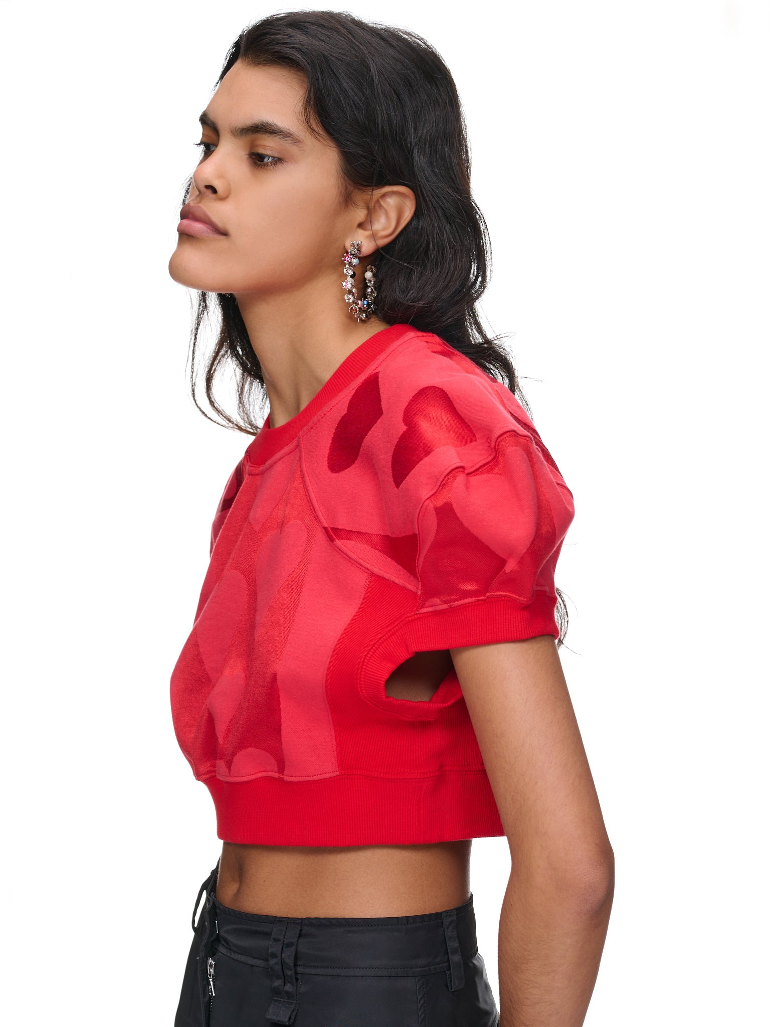Cropped Hearts Top - 5
