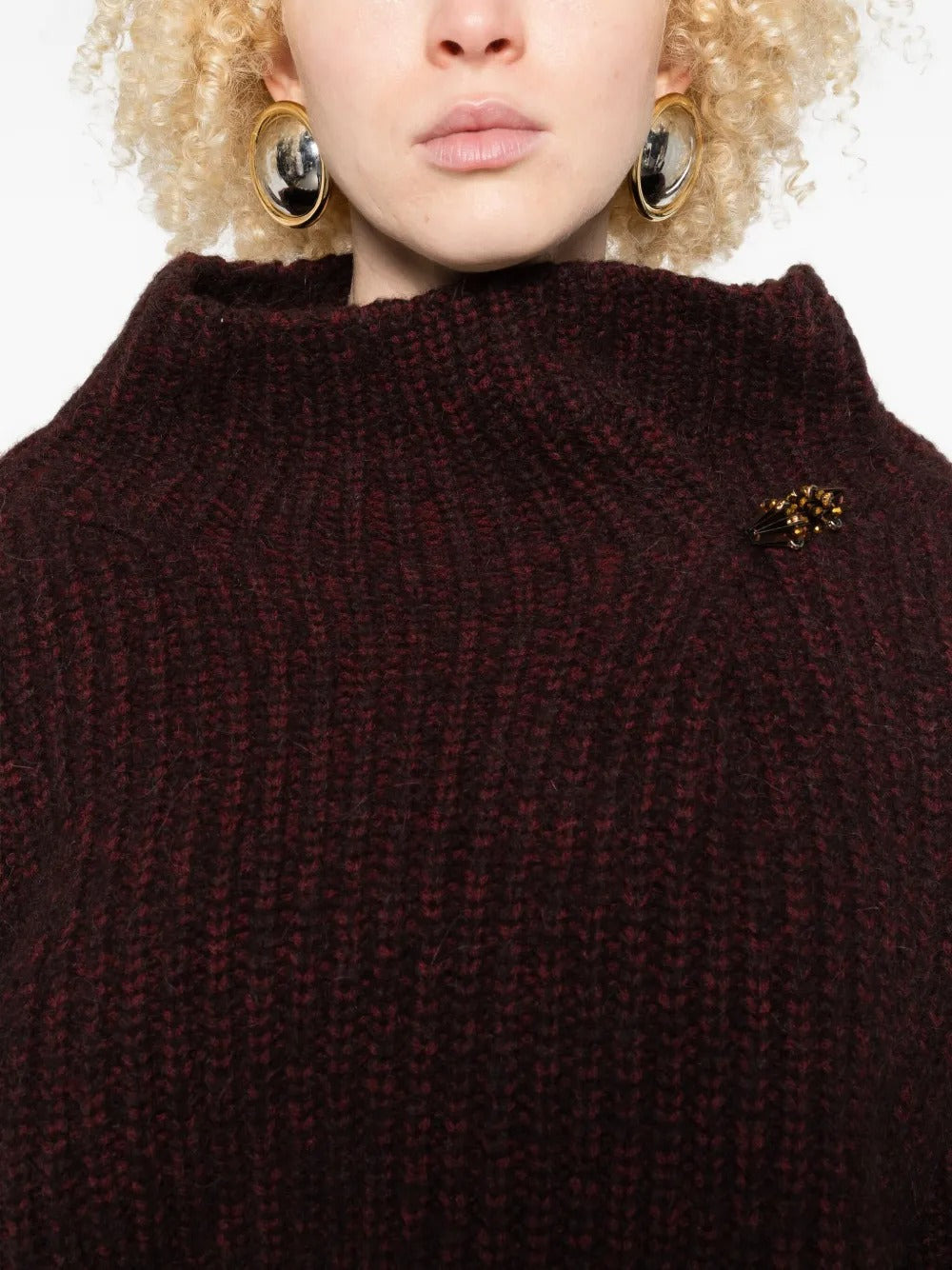 DRIES VAN NOTEN - Women Teubina Embellished Sweater - 4